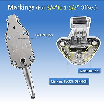 Kason 0058 Cylinder Locking, Light Spring Latch & 58-44-54